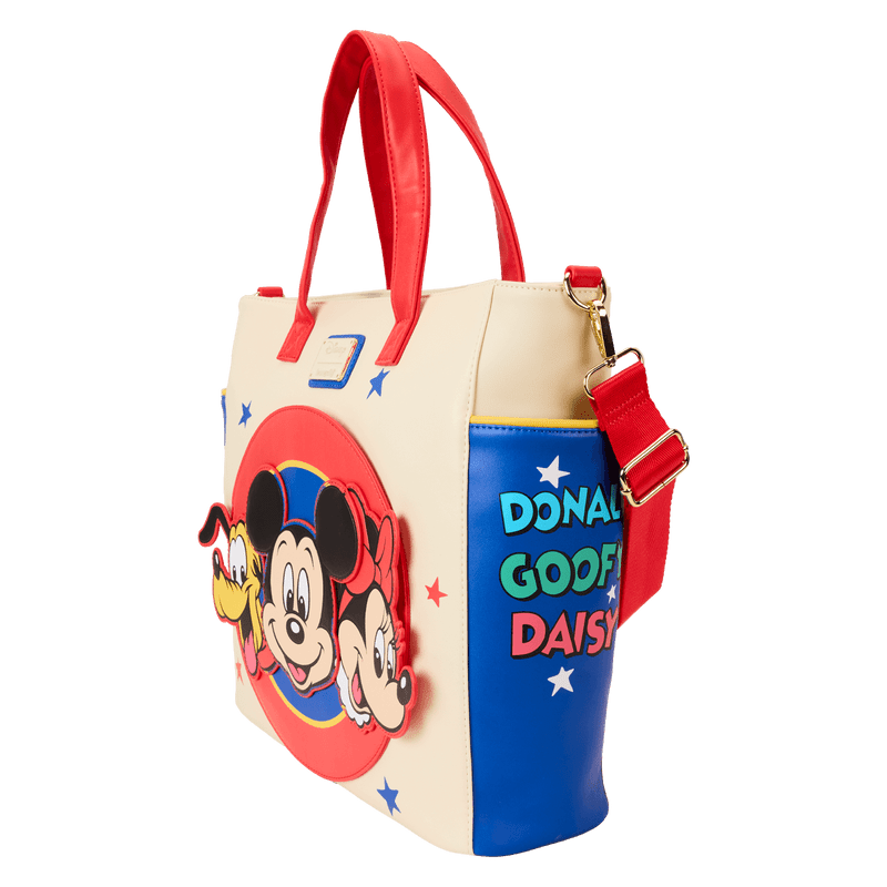 Loungefly Disney Mickey & Friends Classic Convertible Backpack & Tote Bag - Leo's Treasure Box
