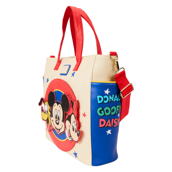 Loungefly Disney Mickey & Friends Classic Convertible Backpack & Tote Bag - Leo's Treasure Box