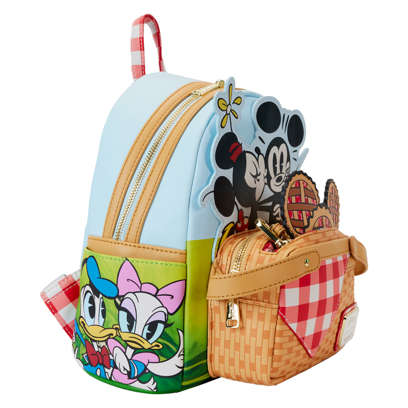 Loungefly Disney Mickey & Friends Picnic Basket Mini Backpack