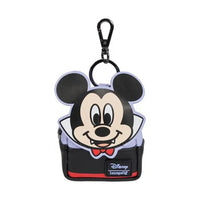 Disney Loungefly Mickey and Friends Halloween charm in mini backpack form with seasonal decorations