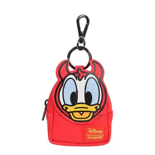 Collectible Loungefly Disney Mickey and Friends Halloween mini backpack mystery charm with cute and colorful holiday designs