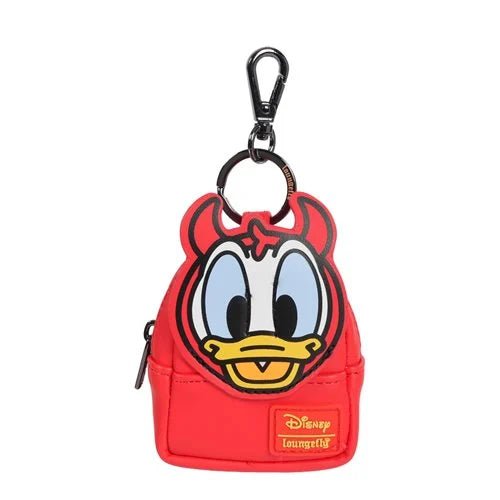 Collectible Loungefly Disney Mickey and Friends Halloween mini backpack mystery charm with cute and colorful holiday designs