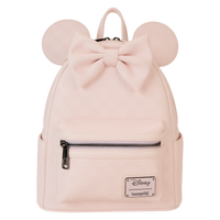 Loungefly Disney Minnie Mouse Checkered Texture Mini Backpack