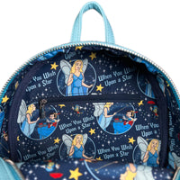 Loungefly Disney Pinocchio's Blue Fairy Sequin Mini Backpack