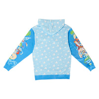 Loungefly Pixar Toy Story hoodie combining heroic friends and mischievous foes