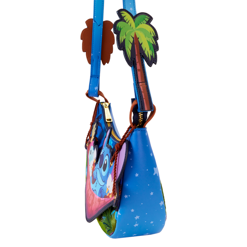 Loungefly Disney Stitch Camping Cuties Crossbody Bag - Leo's Treasure Box
