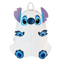 Loungefly Disney Stitch Ghost Costume Figural Glow Mini Backpack - Leo's Treasure Box