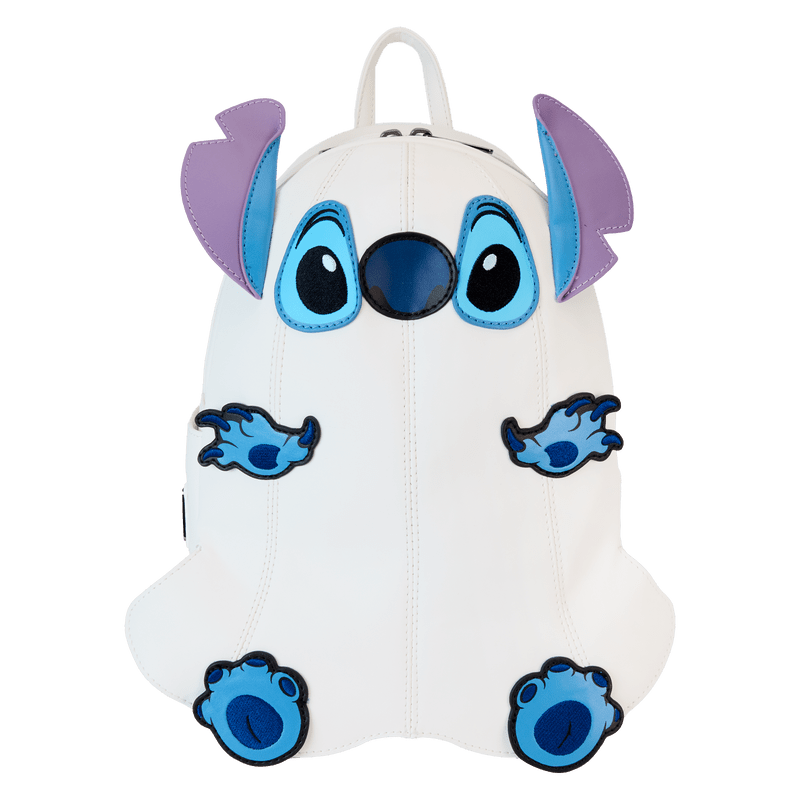 Loungefly Disney Stitch Ghost Costume Figural Glow Mini Backpack - Leo's Treasure Box