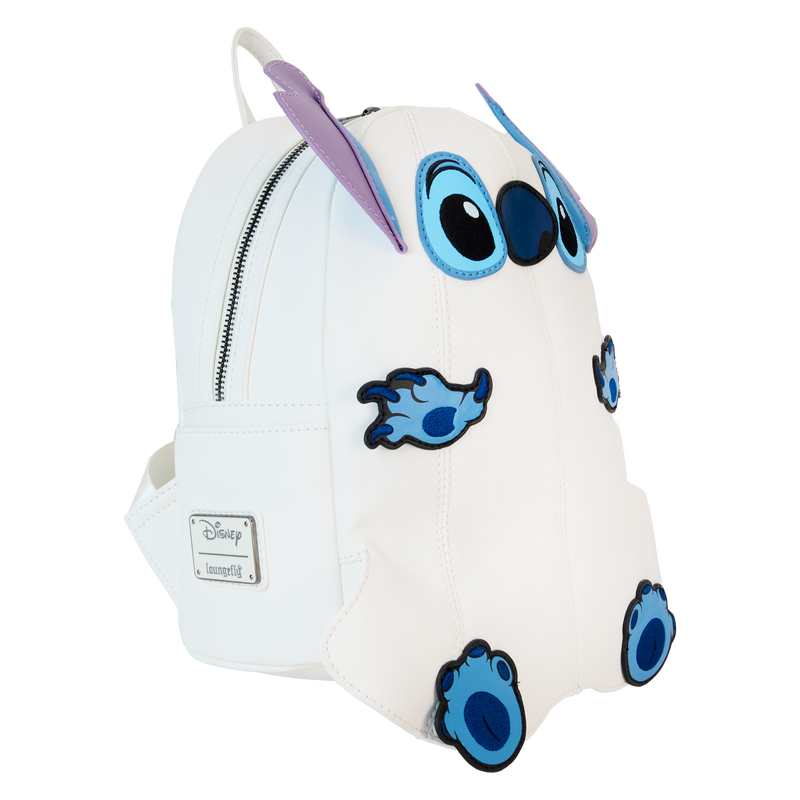 Loungefly Disney Stitch Ghost Costume Figural Glow Mini Backpack - Leo's Treasure Box