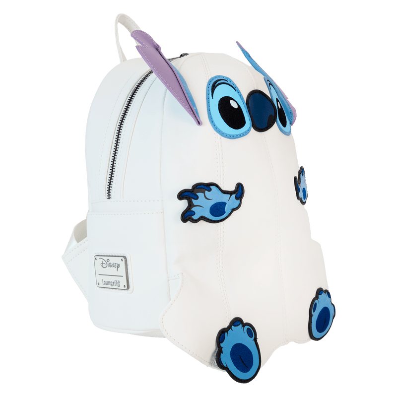 Loungefly Disney Stitch Ghost Costume Figural Glow Mini Backpack - Leo's Treasure Box