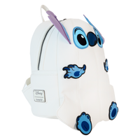 Loungefly Disney Stitch Ghost Costume Figural Glow Mini Backpack