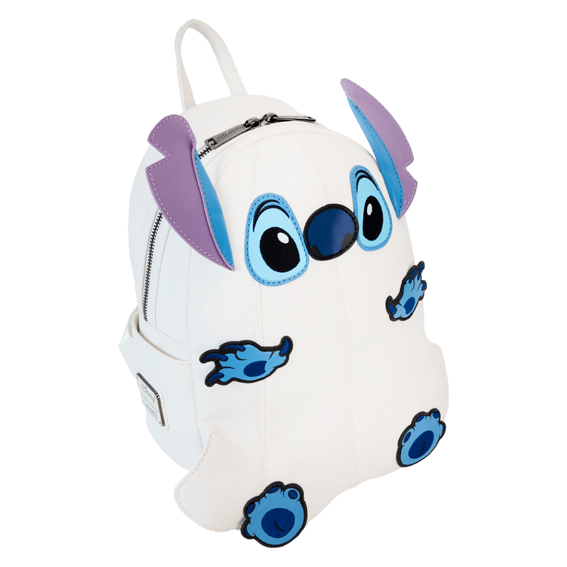 Loungefly Disney Stitch Ghost Costume Figural Glow Mini Backpack - Leo's Treasure Box