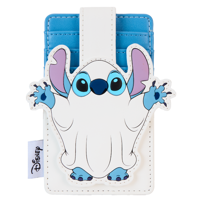 Loungefly Disney Stitch Ghost Costume Glow Card Holder - Leo's Treasure Box