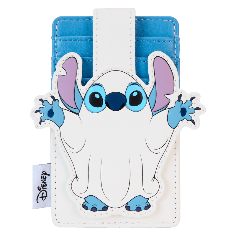Loungefly Disney Stitch Ghost Costume Glow Card Holder - Leo's Treasure Box