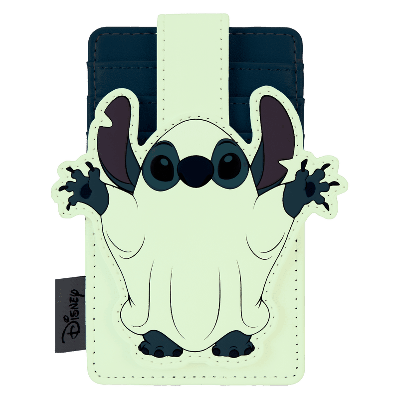 Loungefly Disney Stitch Ghost Costume Glow Card Holder - Leo's Treasure Box