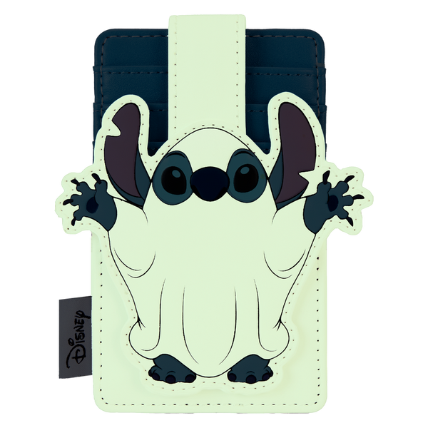 Loungefly Disney Stitch Ghost Costume Glow Card Holder