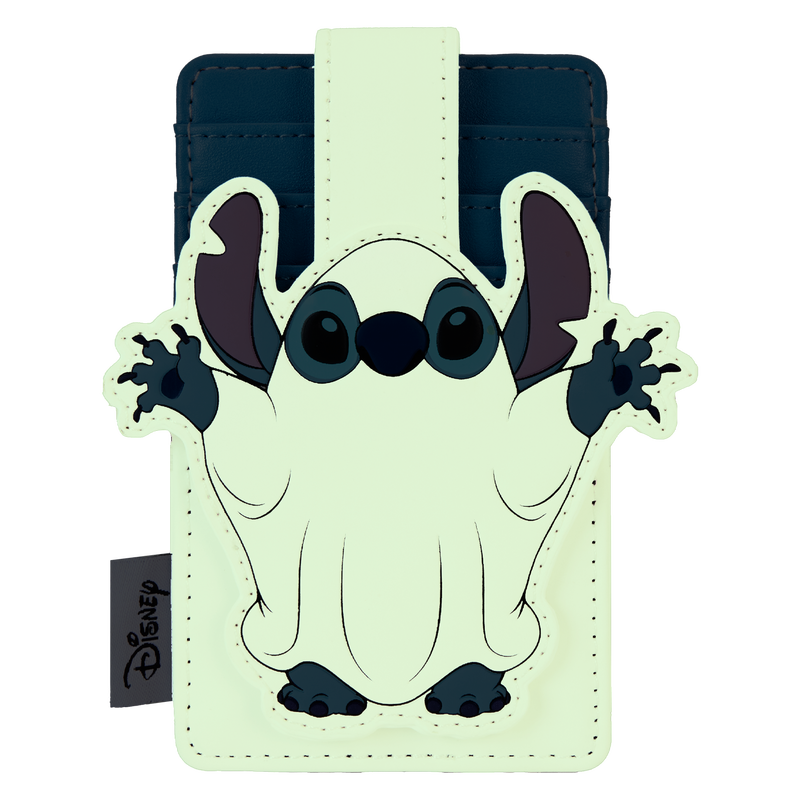 Loungefly Disney Stitch Ghost Costume Glow Card Holder