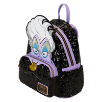 Loungefly Disney The Little Mermaid 35th Anniversary Exclusive Ursula Sequin Cosplay Mini Backpack - Leo's Treasure Box