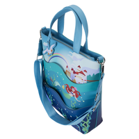Loungefly Disney The Little Mermaid 35th Anniversary "Life is the Bubbles" Tote Bag
