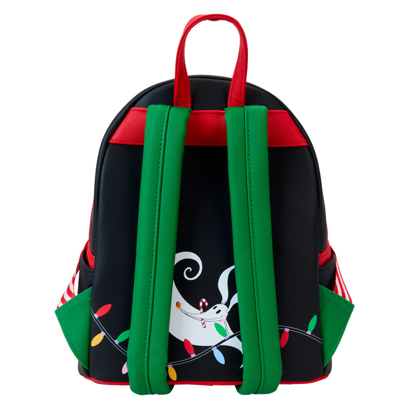 Loungefly Disney The Nightmare Before Christmas Jack Wrapped In Lights Light Up Glow Mini Backpack - Leo's Treasure Box