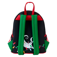 Loungefly Disney The Nightmare Before Christmas Jack Wrapped In Lights Light Up Glow Mini Backpack