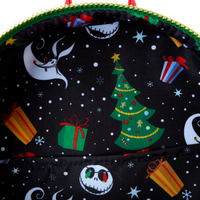 Loungefly Disney The Nightmare Before Christmas Jack Wrapped In Lights Light Up Glow Mini Backpack - Leo's Treasure Box