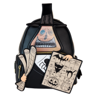 Loungefly Disney The Nightmare Before Christmas Mayor with Plans Cosplay Lenticular Mini Backpack