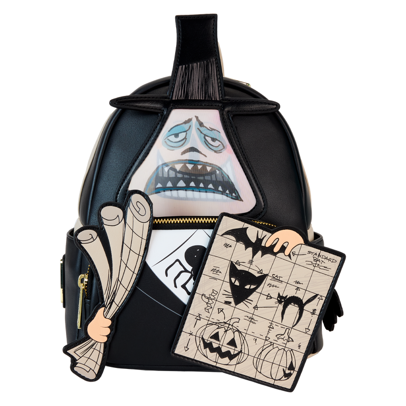 Loungefly Disney The Nightmare Before Christmas Mayor with Plans Cosplay Lenticular Mini Backpack - Leo's Treasure Box