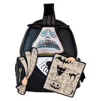 Loungefly Disney The Nightmare Before Christmas Mayor with Plans Cosplay Lenticular Mini Backpack - Leo's Treasure Box