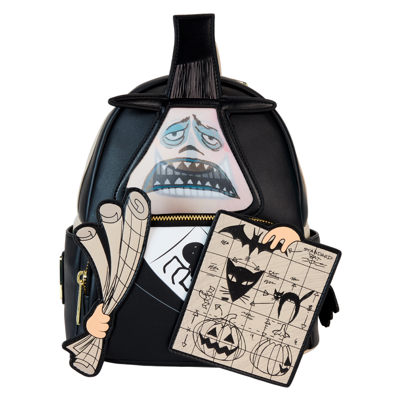 Loungefly Disney The Nightmare Before Christmas Mayor with Plans Cosplay Lenticular Mini Backpack