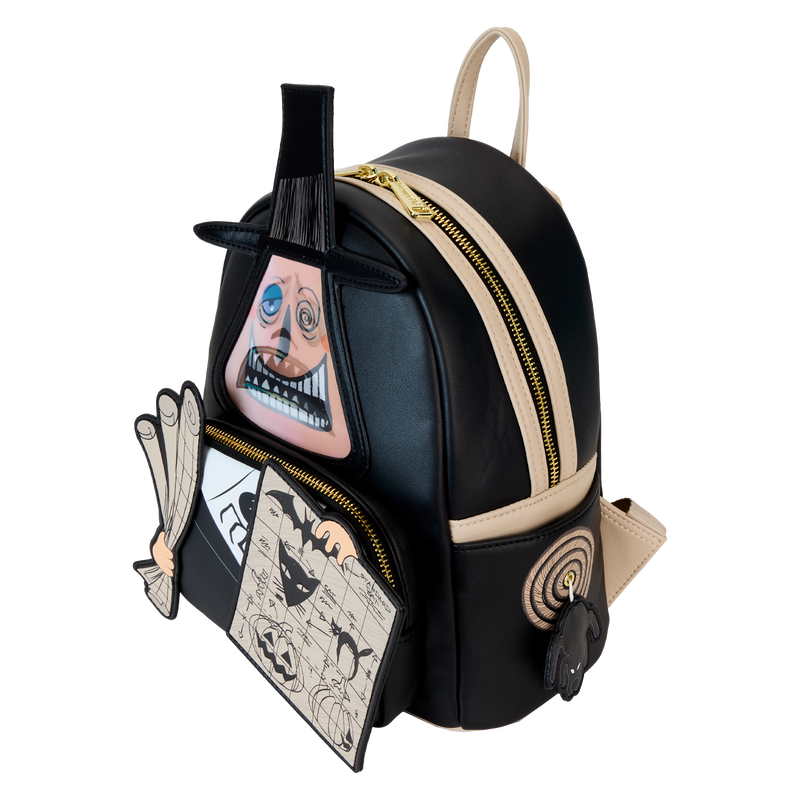 Loungefly Disney The Nightmare Before Christmas Mayor with Plans Cosplay Lenticular Mini Backpack - Leo's Treasure Box