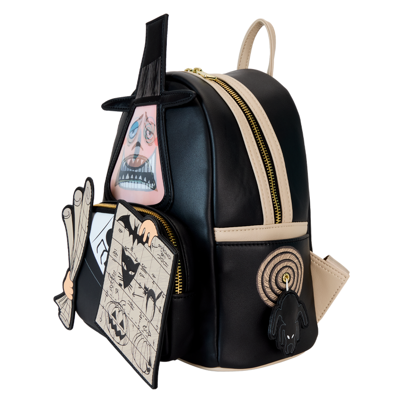 Loungefly Disney The Nightmare Before Christmas Mayor with Plans Cosplay Lenticular Mini Backpack - Leo's Treasure Box