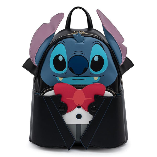 Backpack with cartoon character design on a white background