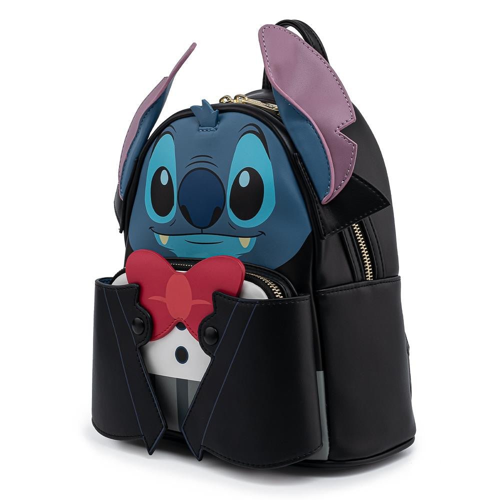 Backpack with cartoon character design on a white background