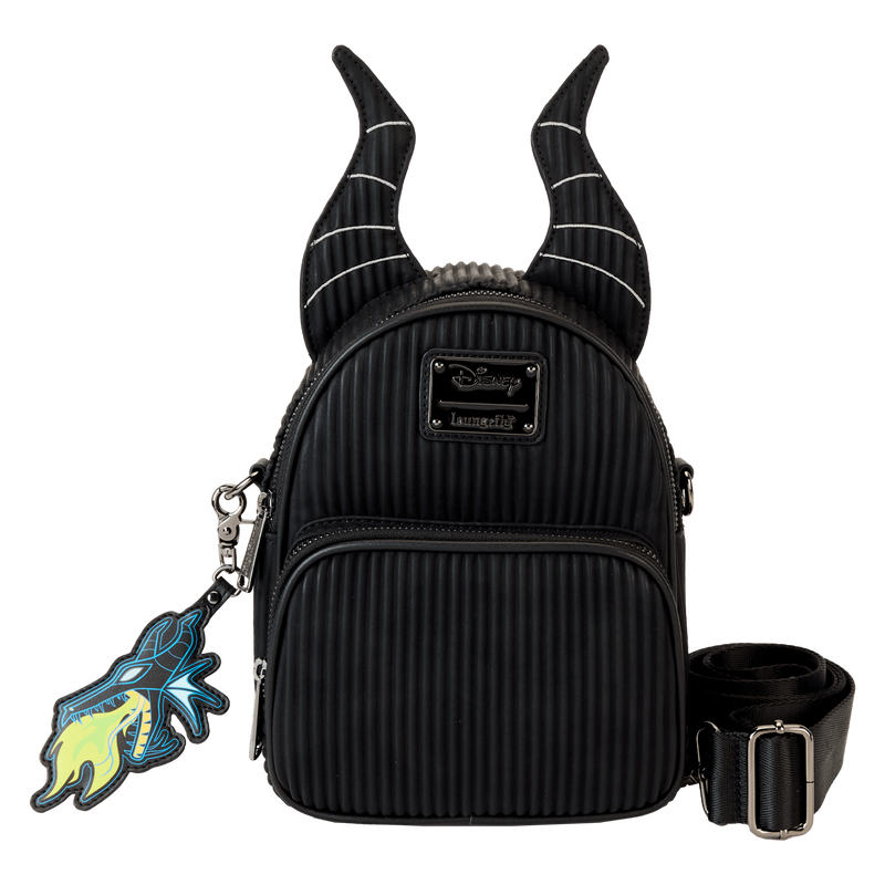 Loungefly Disney Villains Maleficent Convertible Mini-Backpack