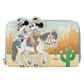 Loungefly Disney Western Mickey & Minnie Zip Around Wallet - Leo's Treasure Box