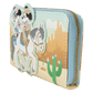 Loungefly Disney Western Mickey & Minnie Zip Around Wallet - Leo's Treasure Box