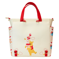 Loungefly Disney Winnie The Pooh & Friends Hearts Convertible Backpack & Tote Bag