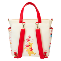 Loungefly Disney Winnie The Pooh & Friends Hearts Convertible Backpack & Tote Bag - Leo's Treasure Box