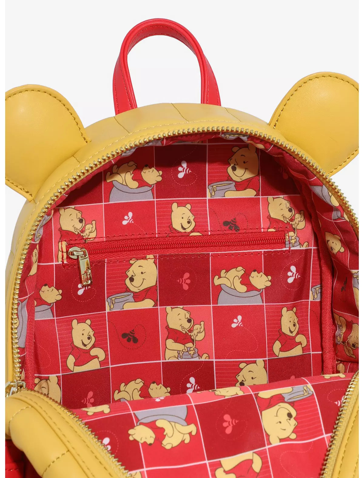 Loungefly Disney Winnie the Pooh Puffer Pooh Bear Figural Mini Backpack