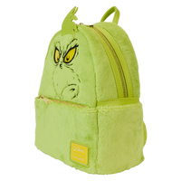 Loungefly Dr. Seuss' How The Grinch Stole Christmas! Plush Cosplay Light Up Mini Backpack