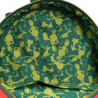 Loungefly Dr. Seuss' How the Grinch Stole Christmas Grinch Christmas Present Mini-Backpack