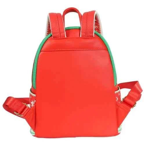 Loungefly Dr. Seuss' How the Grinch Stole Christmas Grinch Christmas Sweater Mini-Backpack