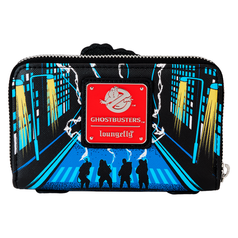 Loungefly Ghostbusters Ecto-1 Glow Zip Around Wallet