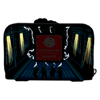 Loungefly Ghostbusters Ecto-1 Glow Zip Around Wallet