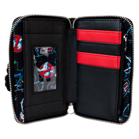 Loungefly Ghostbusters Ecto-1 Glow Zip Around Wallet