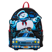 Loungefly Ghostbusters Stay Puft Ecto-1 Light Up Mini Backpack