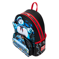 Loungefly Ghostbusters Stay Puft Ecto-1 Light Up Mini Backpack - Leo's Treasure Box