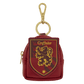 Red pouch with Gryffindor crest and gold lion emblem on a white background