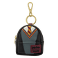 Keychain pouch with Gryffindor house colors on a white background